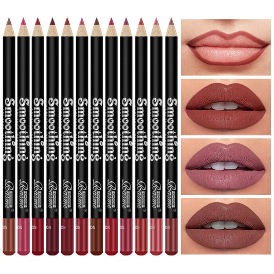 Rasme Waterproof Lip Liner Set-12