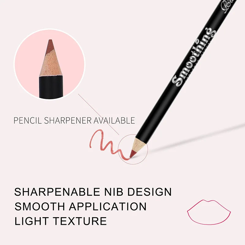 Choose Rasme Waterproof Lip Liner Set-12