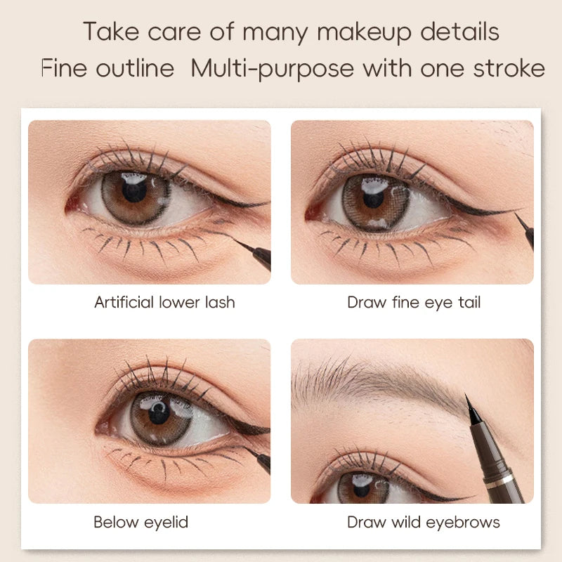 Slim Liquid Eyeliner – Waterproof Long-Lasting Precision Pen