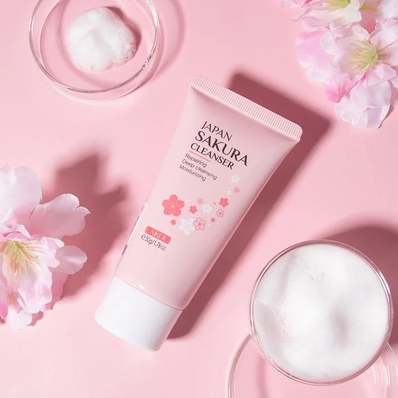Sakura Cleanser – Repairing, Deep Cleansing & Moisturizing (50g)