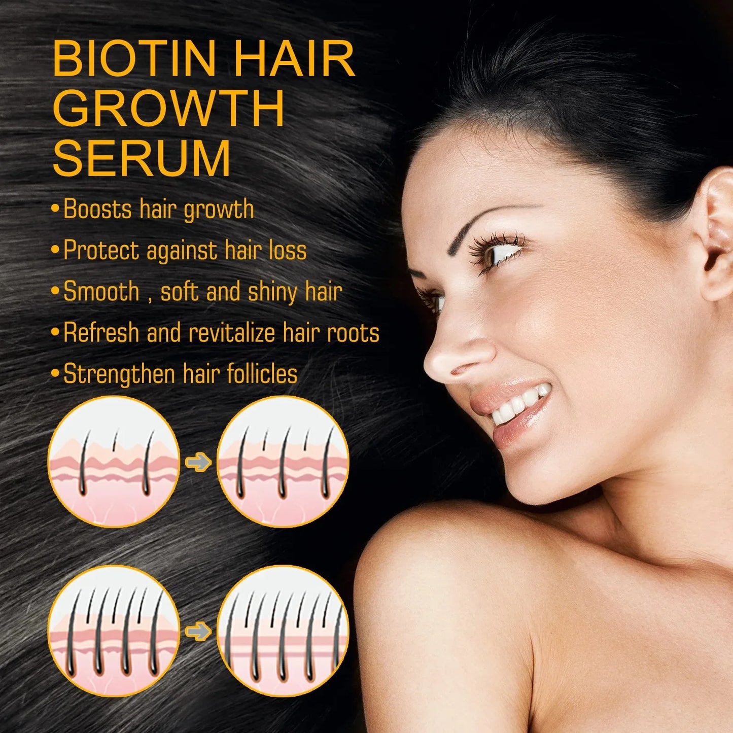 EELHOE Biotin Hair Serum