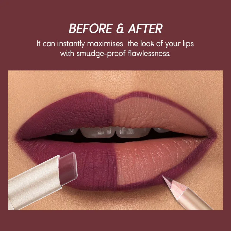 USHAS Matte Lipstick & Liner Set