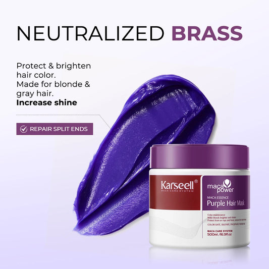 Karseell Maca Power Purple Hair Mask