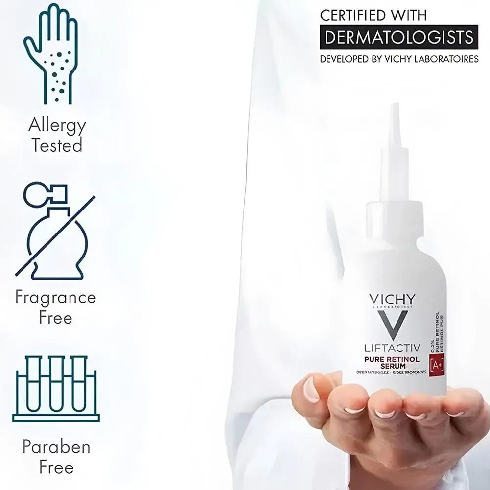 Vichy Liftactiv Pure Retinol Serum - Deep Wrinkles & Renewal Care