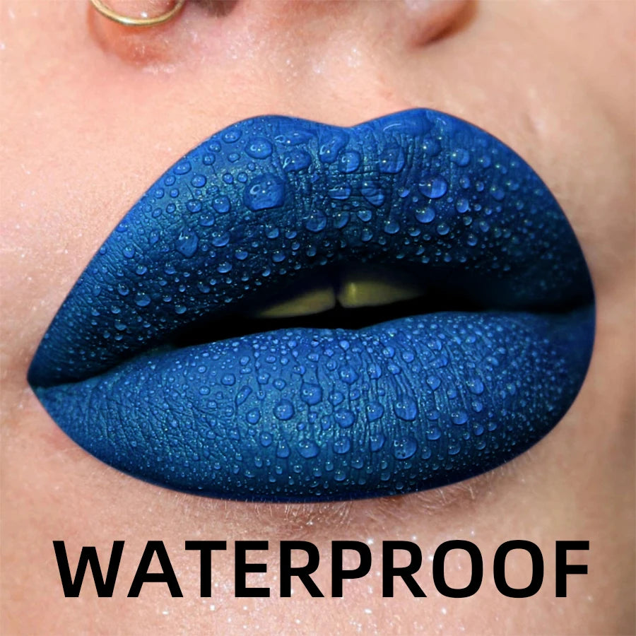 Matte Velvet Waterproof Liquid Lipstick – 19 Stunning Shades