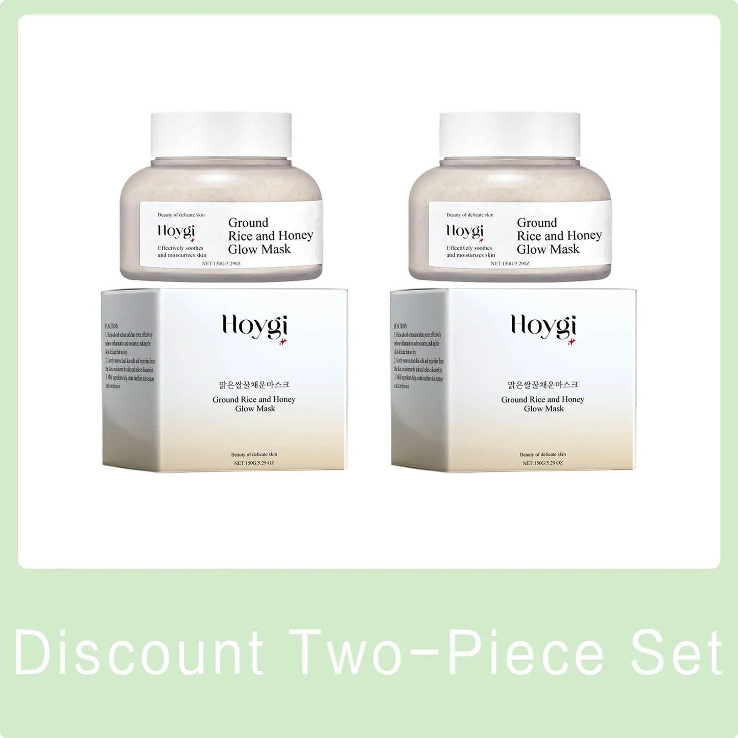 Hoygi Rice & Honey Glow Mask