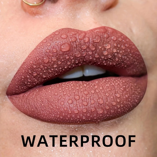 Matte Velvet Waterproof Liquid Lipstick – 19 Stunning Shades