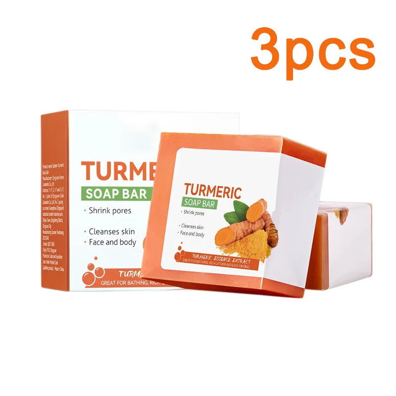 Turmeric Soap Bar – Deep Cleansing & Brightening Face and Body Soap