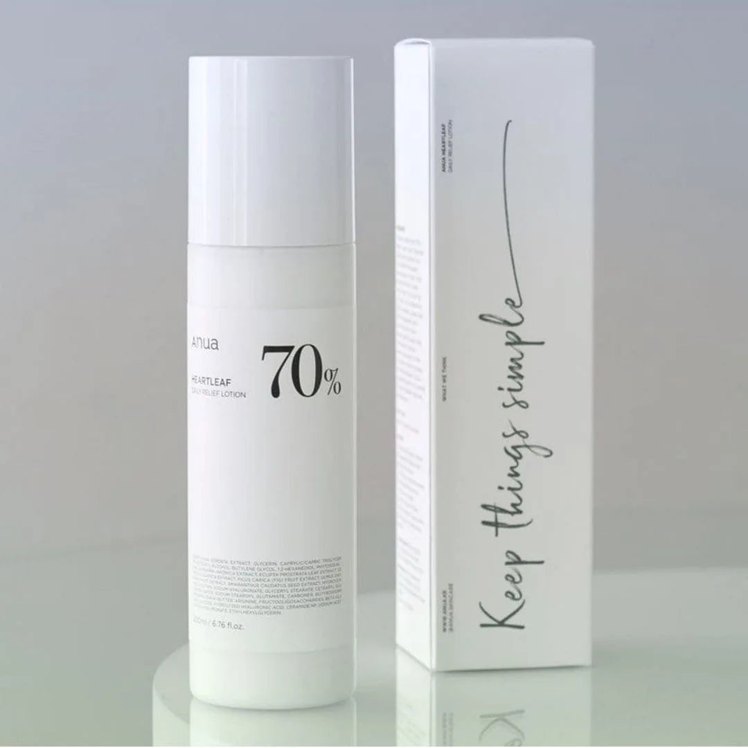 Anua Heartleaf 70% Daily Lotion – Lightweight Soothing Moisturizer