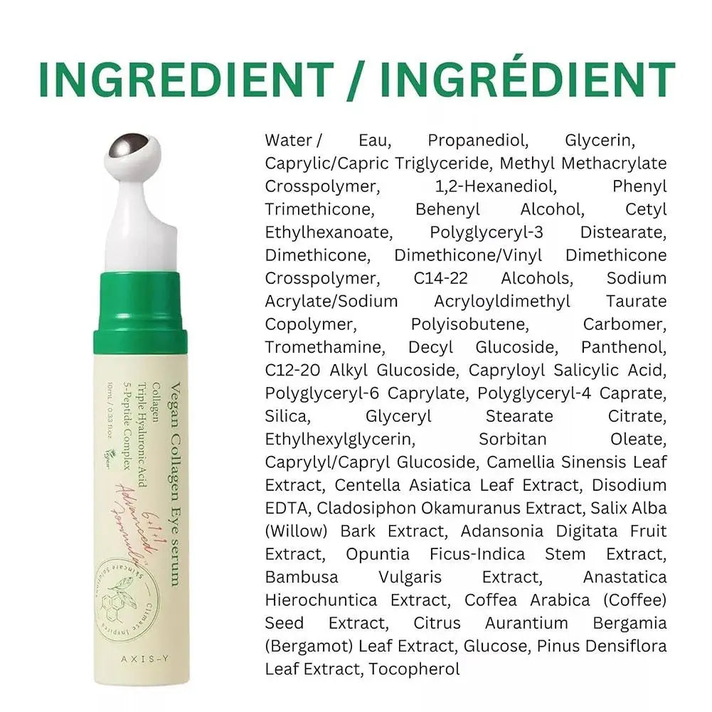 AXIS-Y Vegan Collagen Eye Serum – Firming & Brightening Eye Care