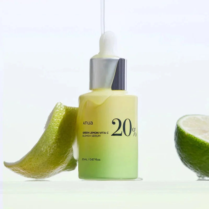 Anua Green Lemon Vita C 20% Blemish Serum – Brightening & Spot Correcting