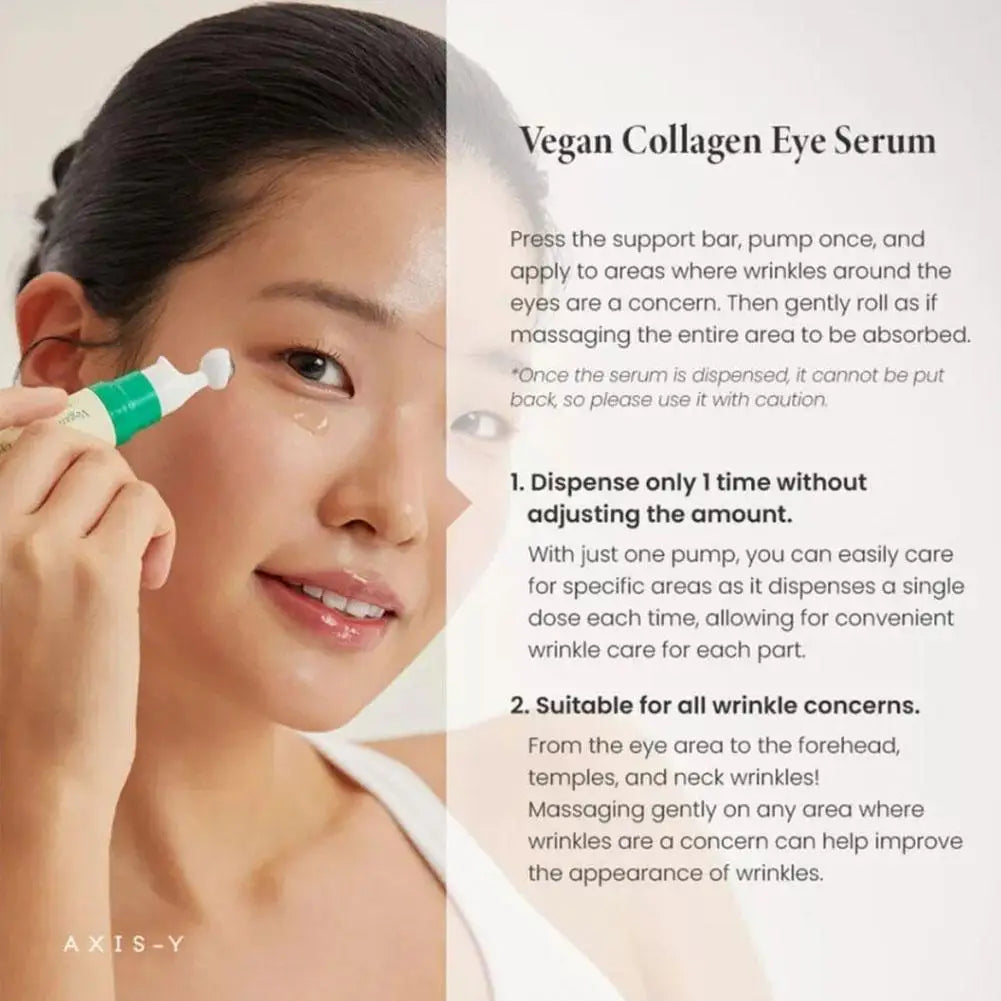 AXIS-Y Vegan Collagen Eye Serum – Firming & Brightening Eye Care