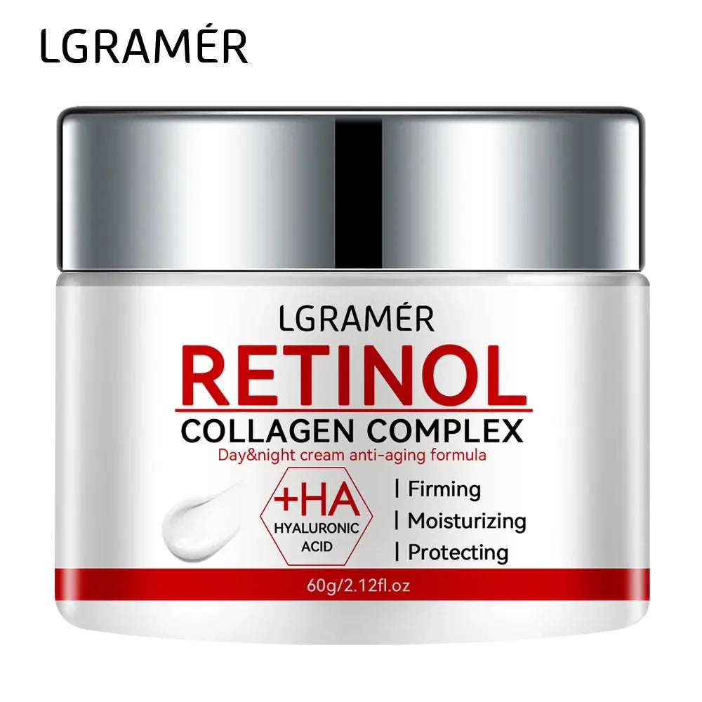 LGRAMÉR Retinol Collagen Complex Cream – Day & Night Anti-Aging Formula