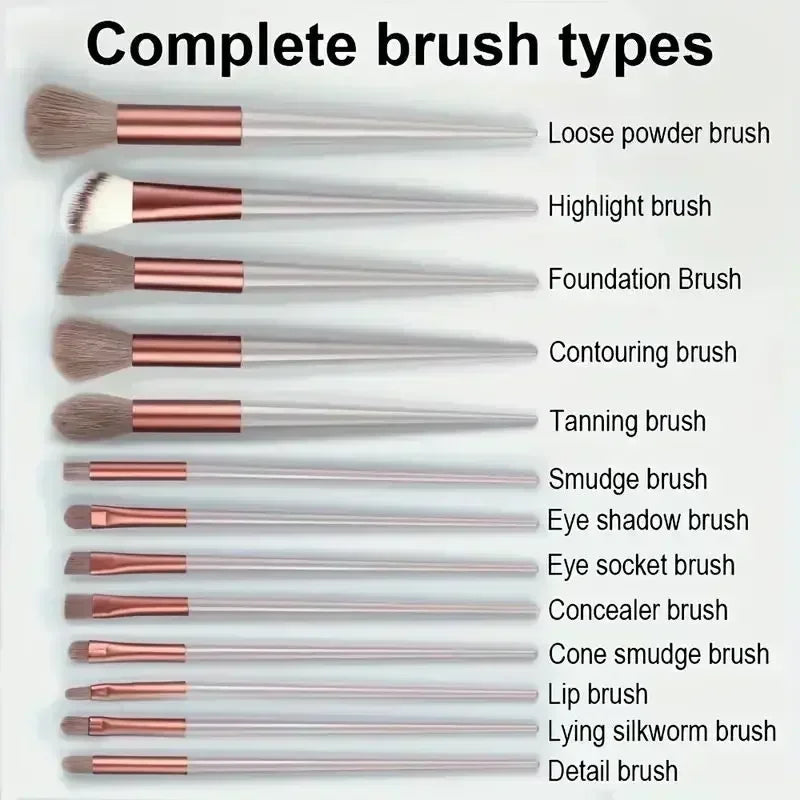 13-Piece Makeup Brush Set
