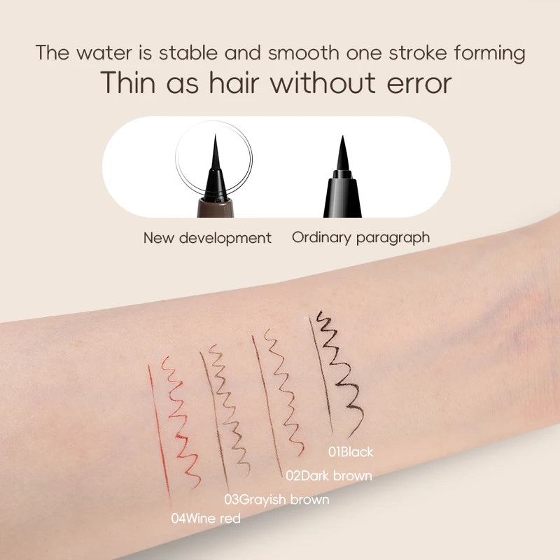 Slim Liquid Eyeliner – Waterproof Long-Lasting Precision Pen