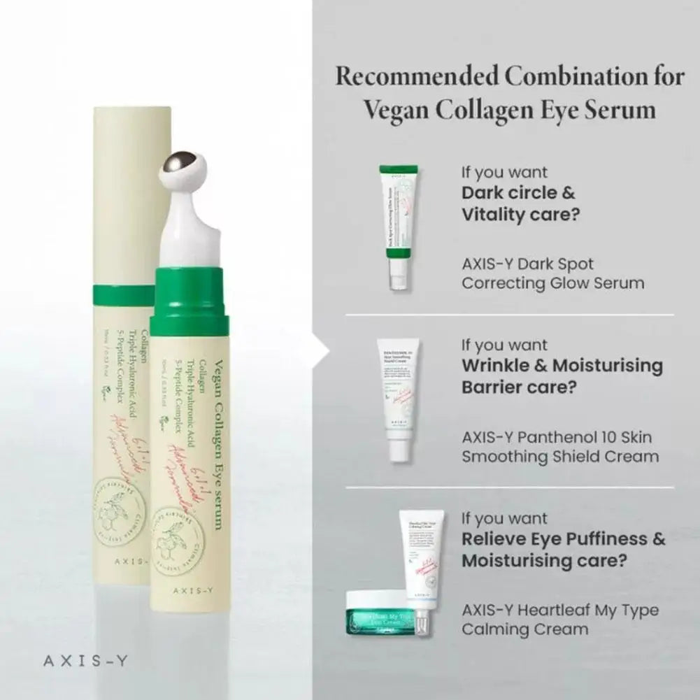 AXIS-Y Vegan Collagen Eye Serum – Firming & Brightening Eye Care