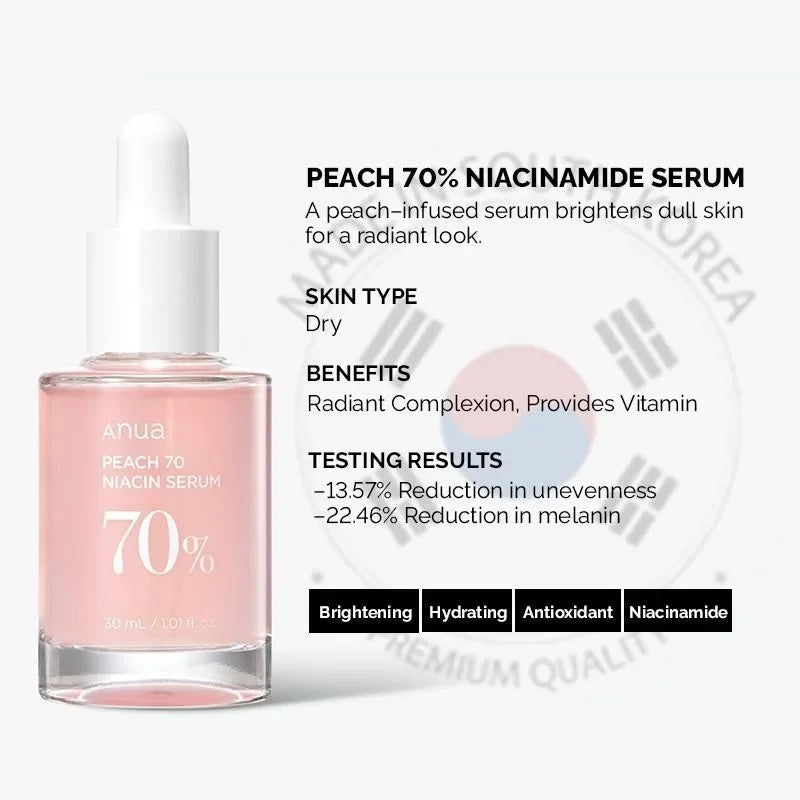 Anua - Peach 70 Niacin Serum