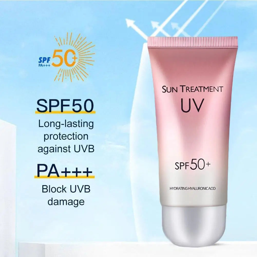 60g Sunscreen Cream Mild Non-irritating High Protection Oil Control Moisturize Calm Skin Anti-sunburn Skin Care SPF 50+