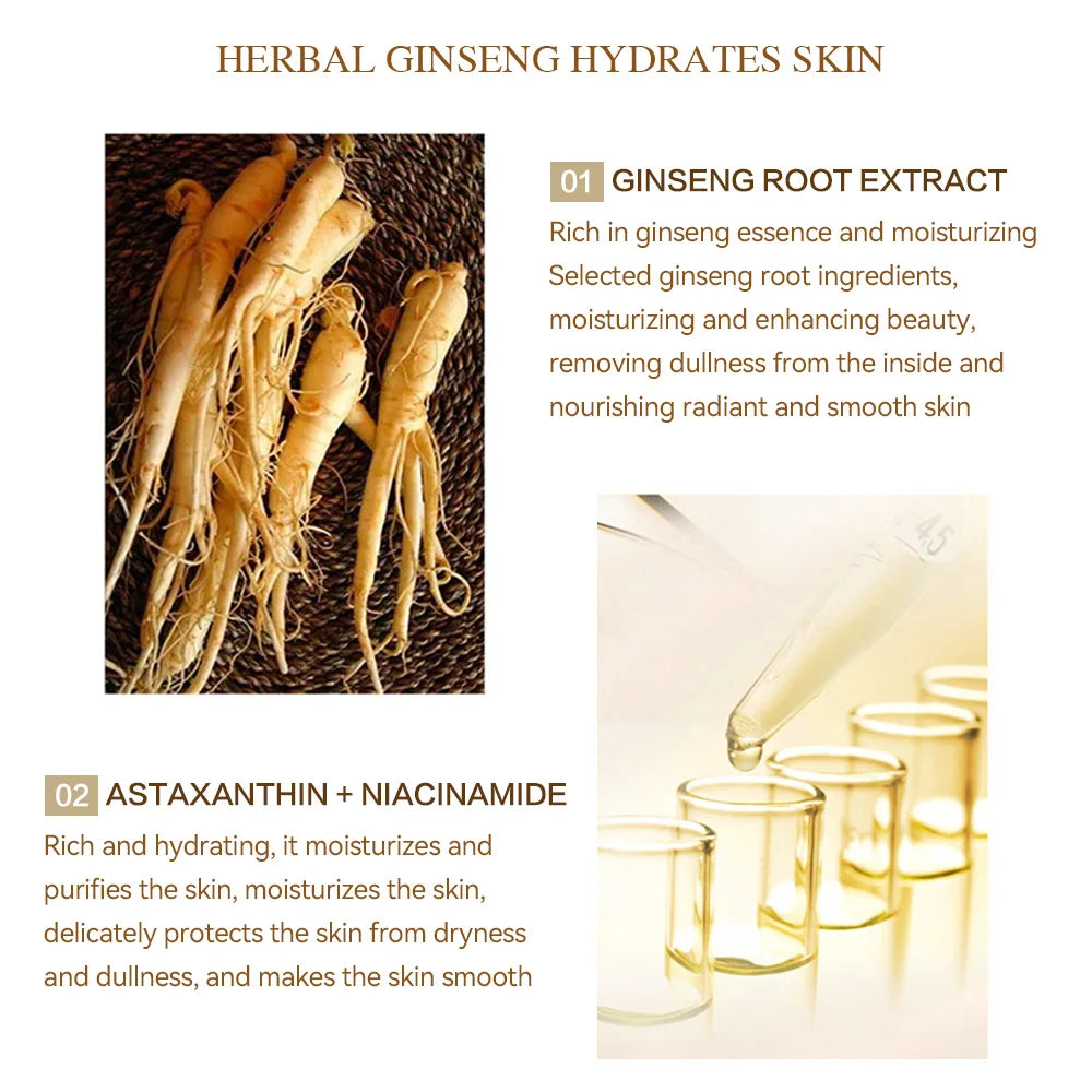 BIAOQUAN Ginseng Gold Polypeptide Essence – Anti-Wrinkle & Firming Serum