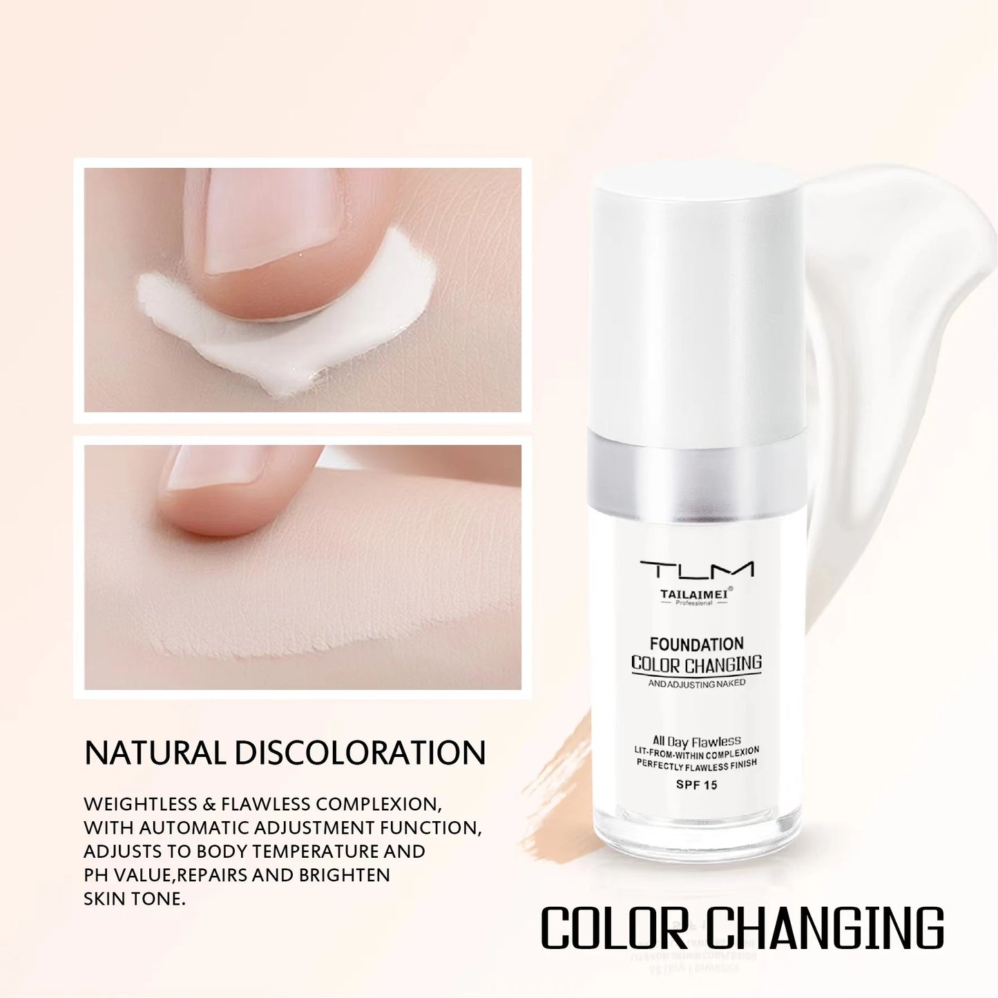 TLM Color Changing Foundation