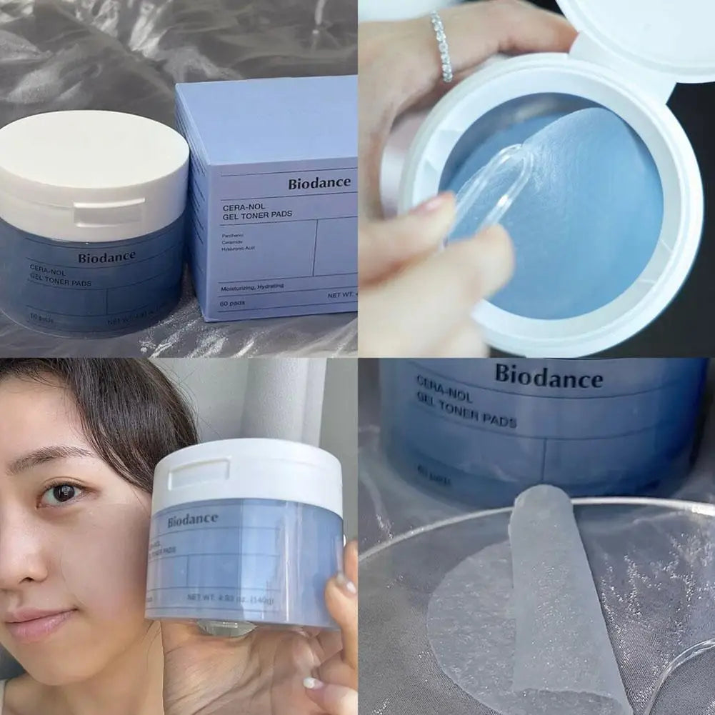 Biodance Collagen Fade Fine Lines Pad Brightening Skin Tone Improve Facial Toner Firming Pore Moisturizing Toner Face Skin Care
