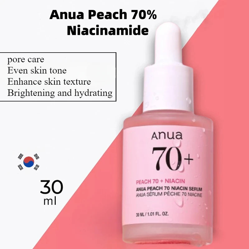 PEACH 70 +NIACINAMIDE FACIAL SERUM Glow booster Serum For Uneven & Dull Skin Tone Glow hydration Collagen Face Moisturizer