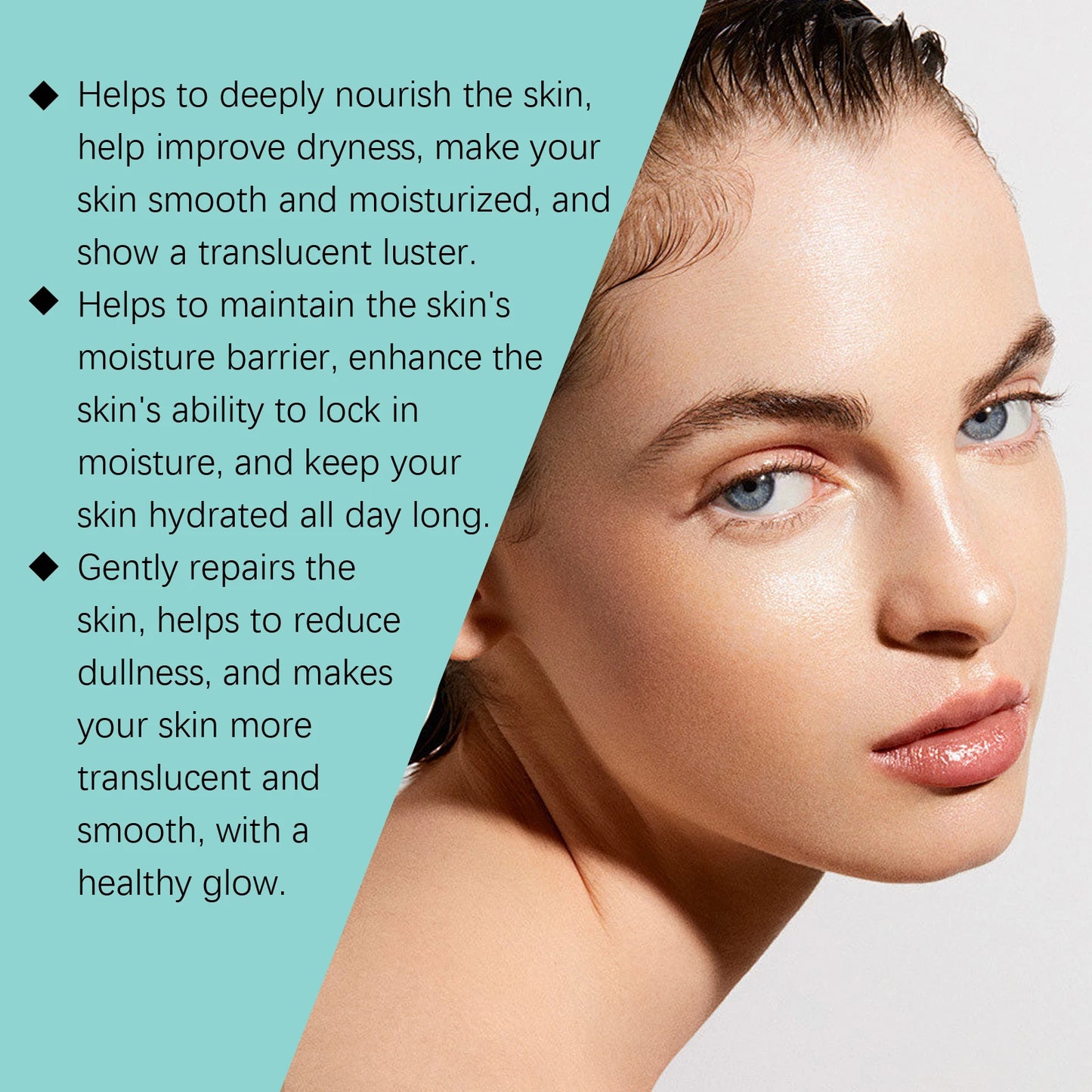 Hoygi 30ml Hyaluronic Acid Hydrating Serum Deep Moisturize Boost Elasticity Firm Brighten Even Skin Tone Relieve Dry