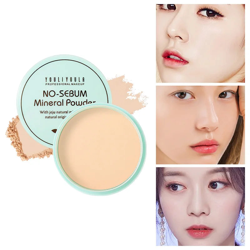 YOULIYOULA No-Sebum Mineral Powder – Oil Control & Matte Finish Setting Powder
