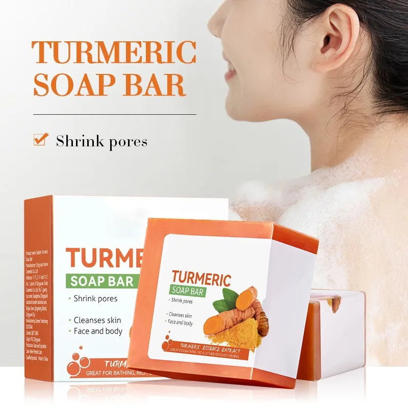 Turmeric Soap Bar – Deep Cleansing & Brightening Face and Body Soap