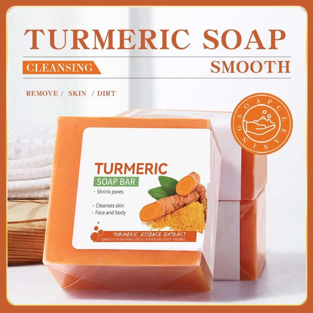 Turmeric Soap Bar – Deep Cleansing & Brightening Face and Body Soap