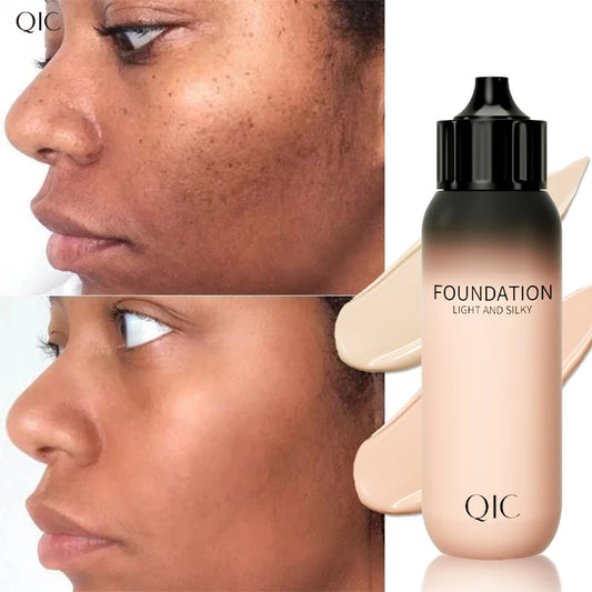 QIC Light & Silky Foundation & Concealer