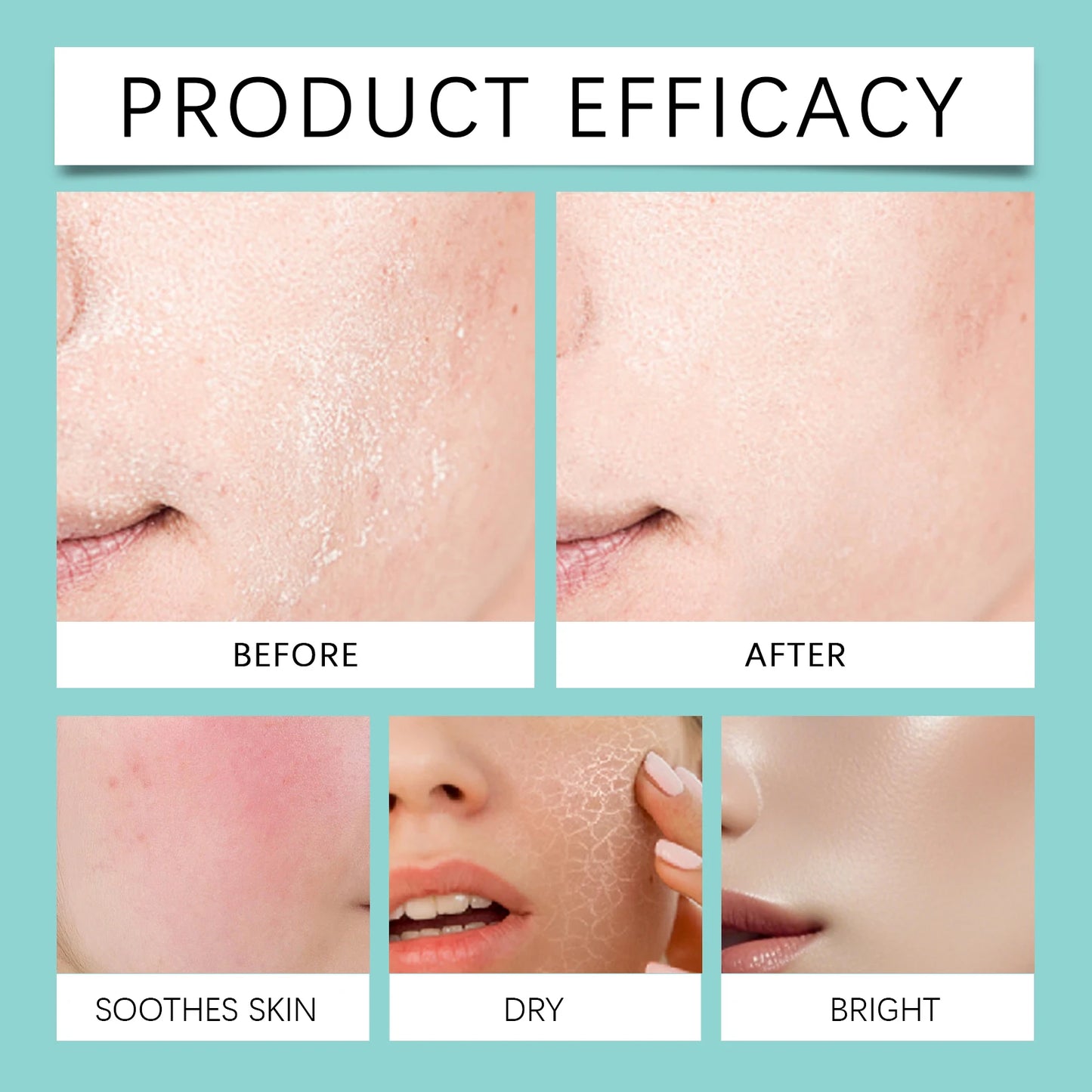 Hoygi 30ml Hyaluronic Acid Hydrating Serum Deep Moisturize Boost Elasticity Firm Brighten Even Skin Tone Relieve Dry