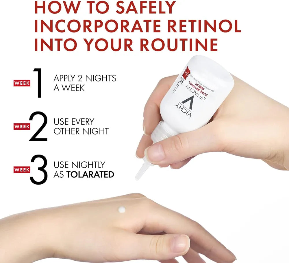 Vichy Liftactiv Pure Retinol Serum - Deep Wrinkles & Renewal Care