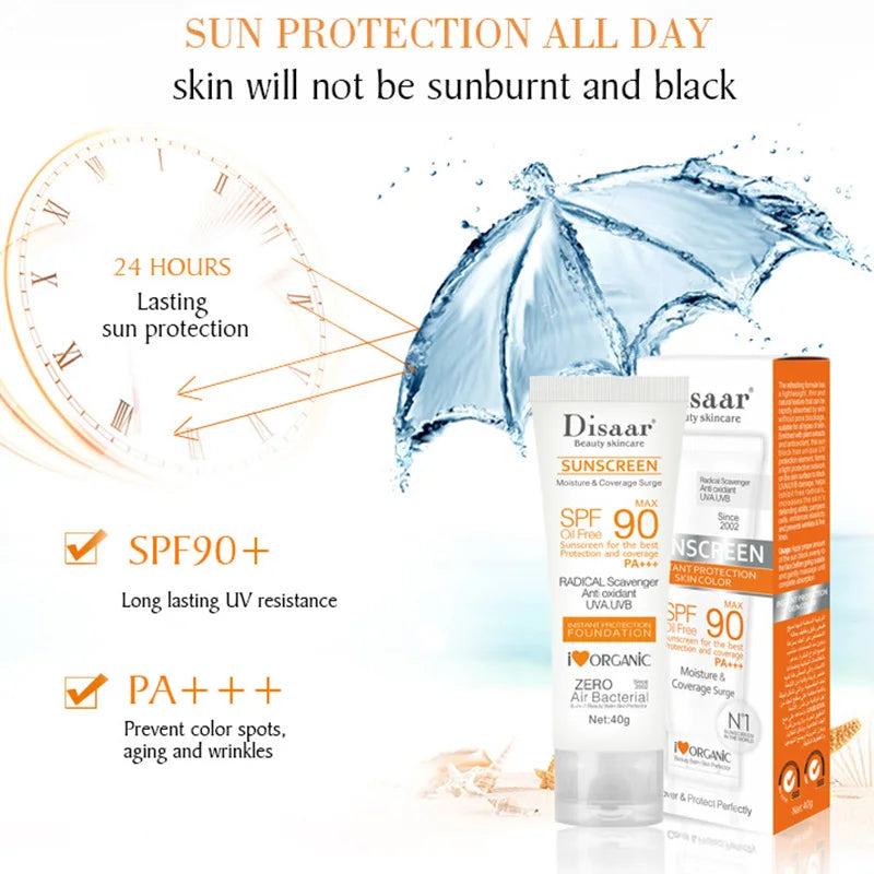 Disaar Organic Sunscreen SPF 50+/90