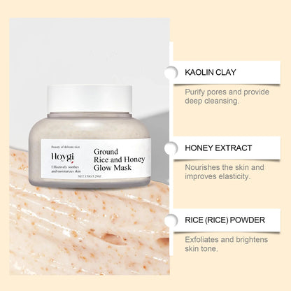 Hoygi Rice & Honey Glow Mask