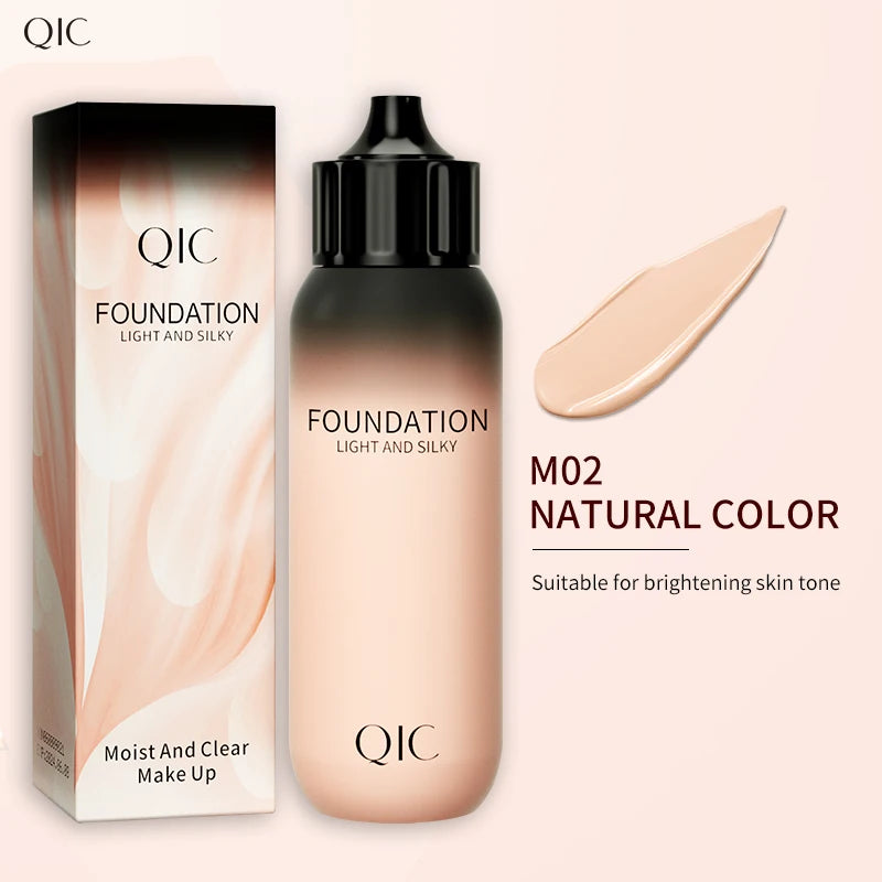 QIC Light & Silky Foundation Ivory