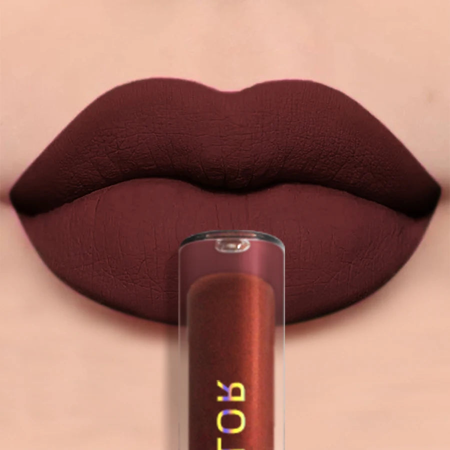 Matte Velvet Waterproof Liquid Lipstick – 19 Stunning Shades