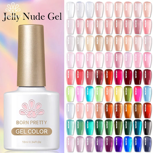 Born Pretty Jelly Nude Gel Polish