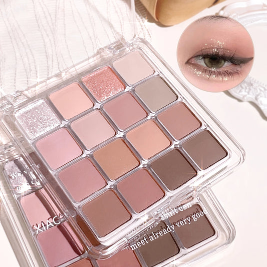 XIAOYUMI 16-Color Eyeshadow Palette
