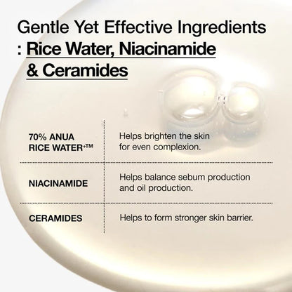 250ml Anua Moisturizing Toner Skin Care Products Deep Cleansing Skincare Products New Facial Cleanser