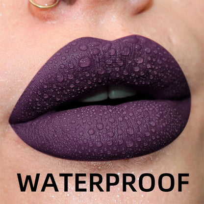 Matte Velvet Waterproof Liquid Lipstick – 19 Stunning Shades