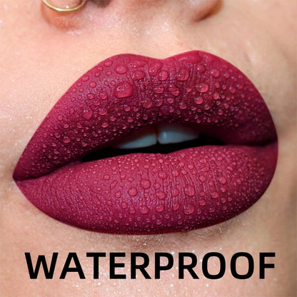 Matte Velvet Waterproof Liquid Lipstick – 19 Stunning Shades