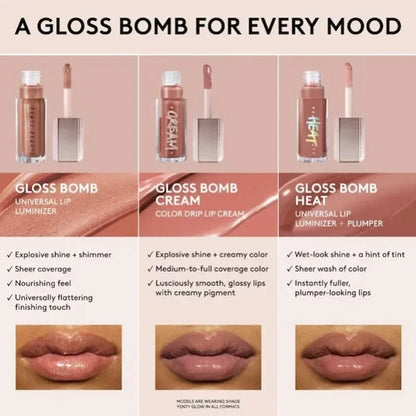 FENTY BEAUTY Gloss Bomb Universal Lip Luminizer – High Shine Lip Gloss