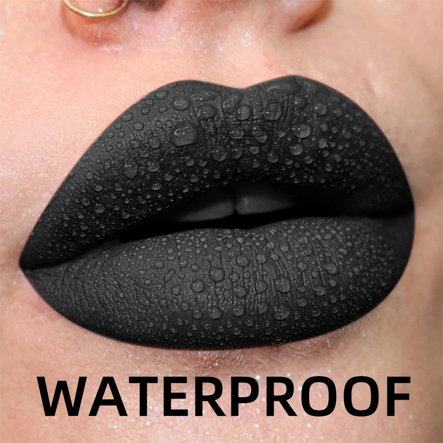 Matte Velvet Waterproof Liquid Lipstick – 19 Stunning Shades