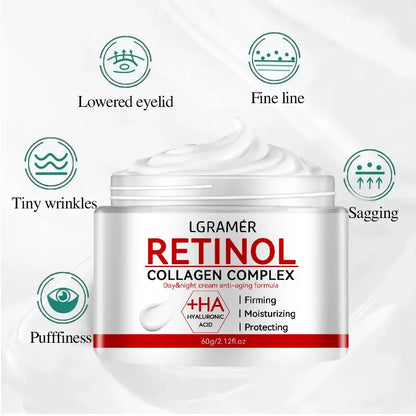 LGRAMÉR Retinol Collagen Complex Cream – Day & Night Anti-Aging Formula