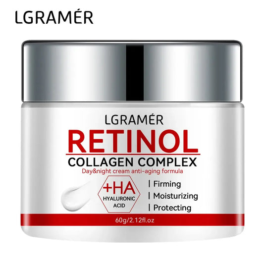 LGRAMÉR Retinol Collagen Complex Cream – Day & Night Anti-Aging Formula