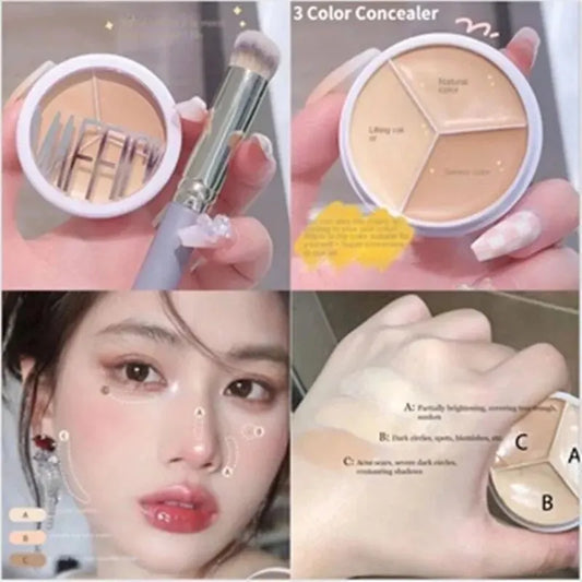 3 Color Concealer Palette