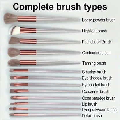 13-Piece Makeup Brush Set