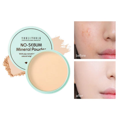 YOULIYOULA No-Sebum Mineral Powder – Oil Control & Matte Finish Setting Powder