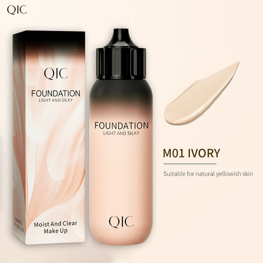 QIC Light & Silky Foundation Ivory